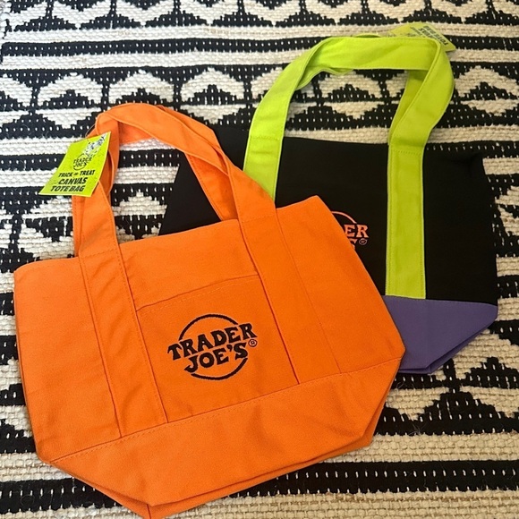 Trader Joe'S Handbags - Trader Joe's Halloween style Tote Set